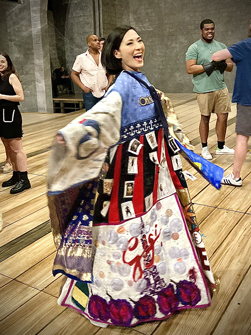 Ann Sanders in the Robe. Photo by Jeffrey Bateman.